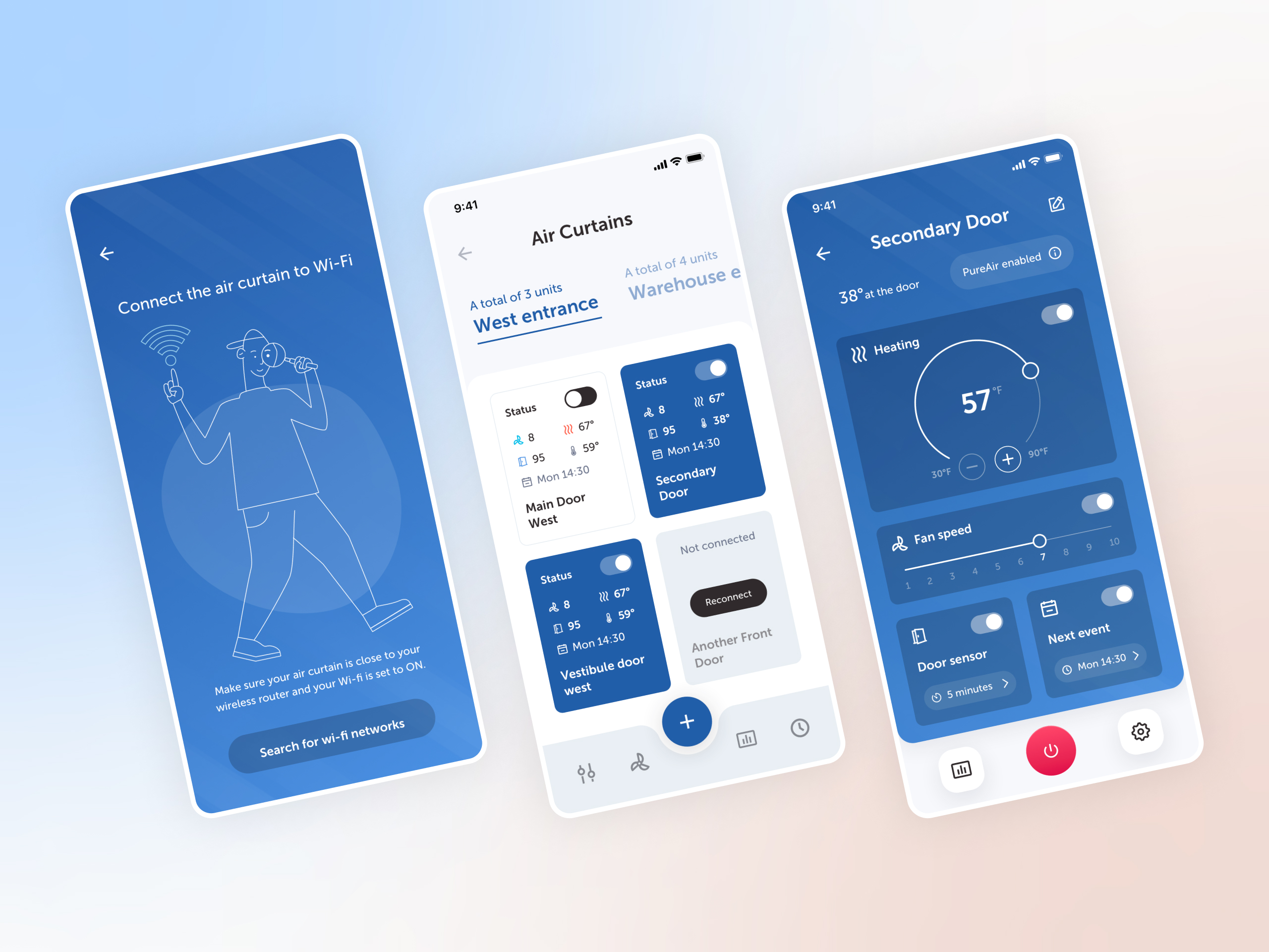 HVAC Controller Mobile App